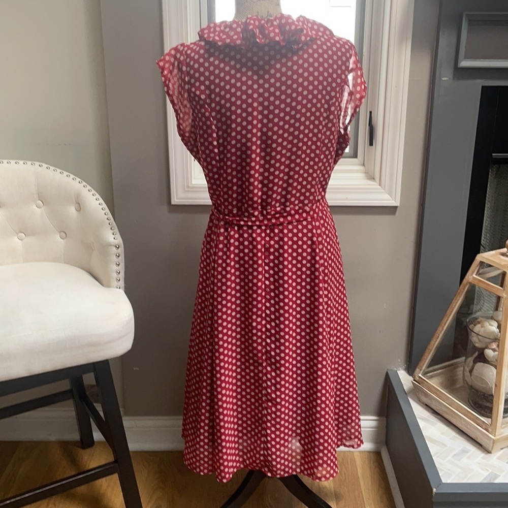 Beautiful 50’s inspired polka dot dress! - Picture 5 of 7